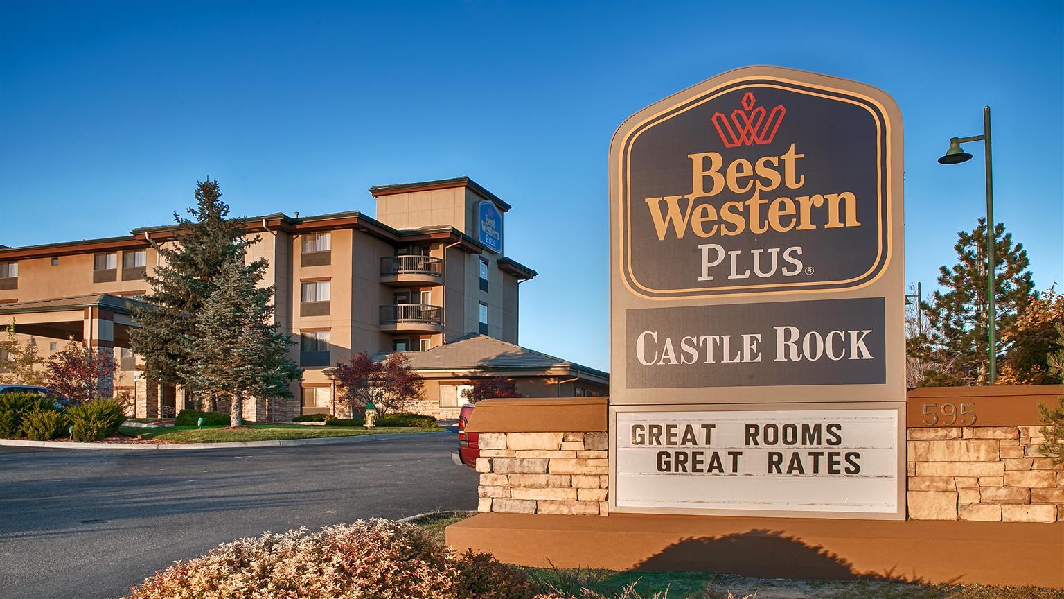 Best Western Plus Castle Rock Hotell Eksteriør bilde